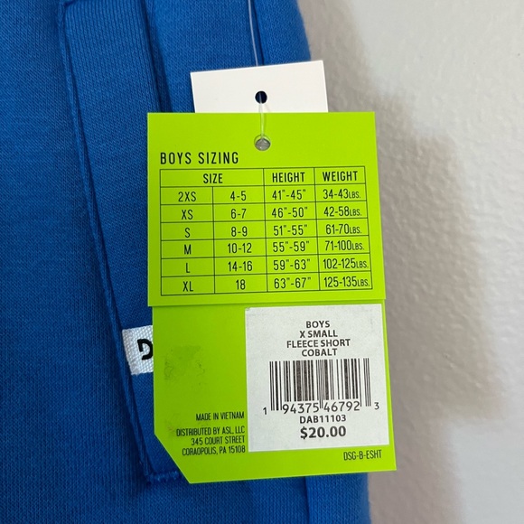 Little boys DSG shorts (NWT) - Picture 5 of 7